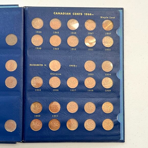 Comprehensive Collection of Canada 1920 to 1969 Pennies! - Picture 6 of 16